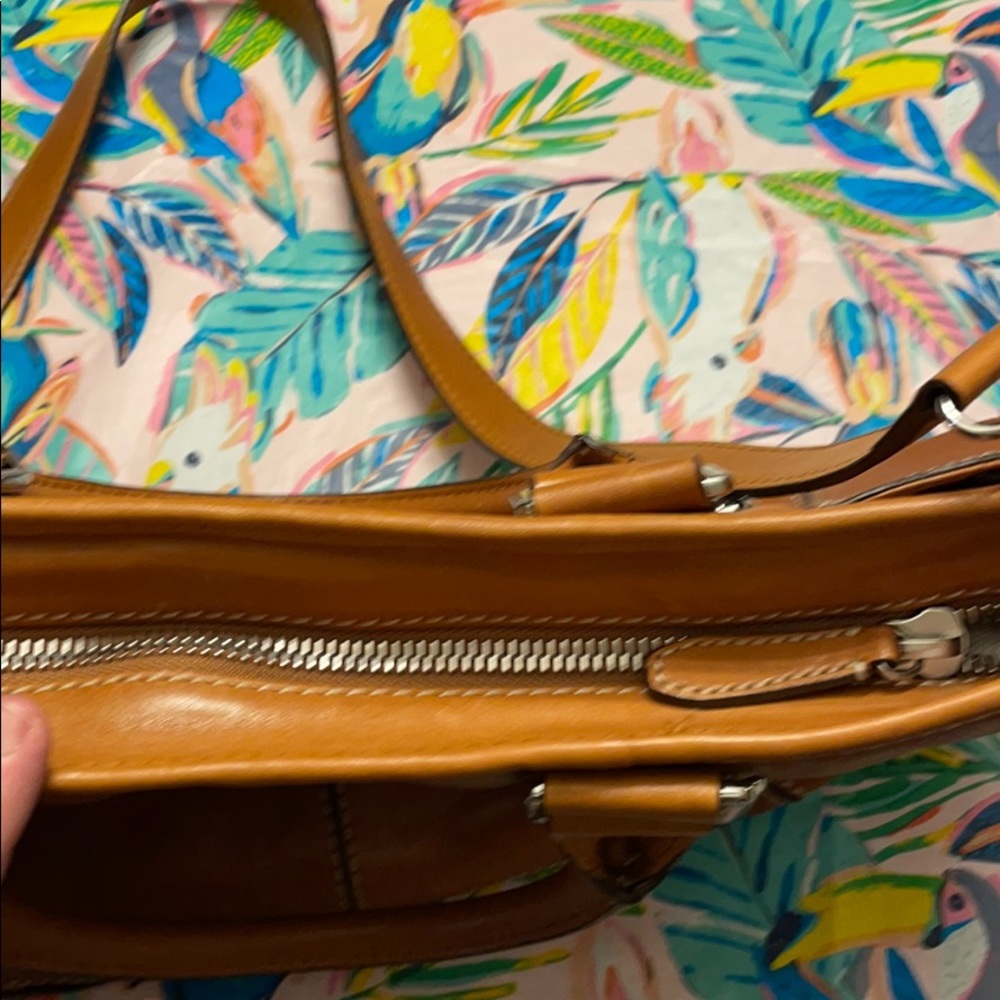 Michael Kors brown leather bag - Picture 8 of 14